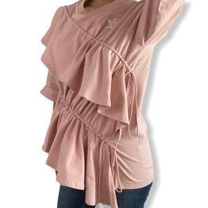 Adidas X J Koo Women’s Pink Spirit Tee Sz Small *